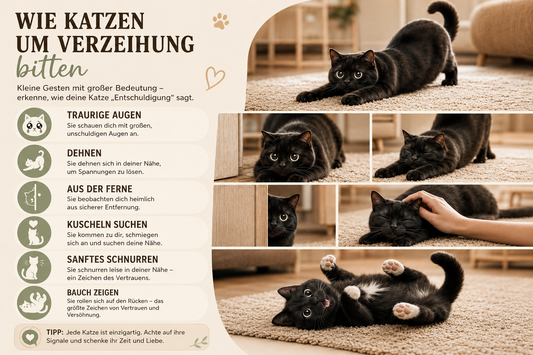 Wie Katzen sich entschuldigen: 6 leise Gesten, die viel bedeuten
