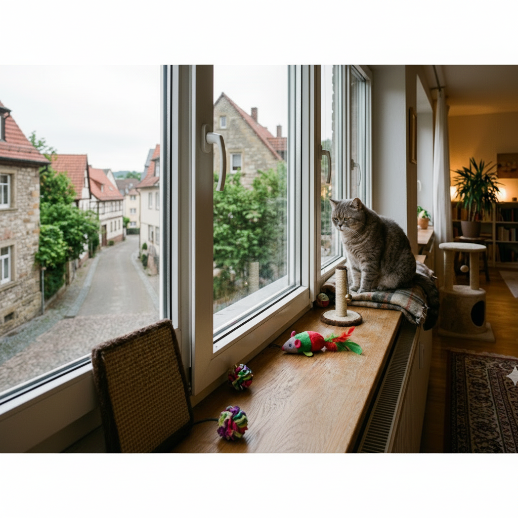 Warum langweilen sich Wohnungskatzen? 