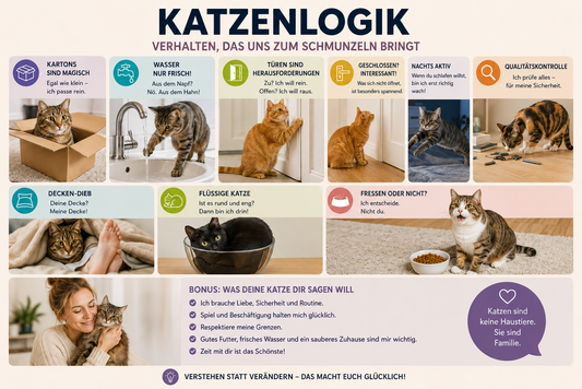 Katzenlogik: Verhalten, das uns zum Schmunzeln bringt