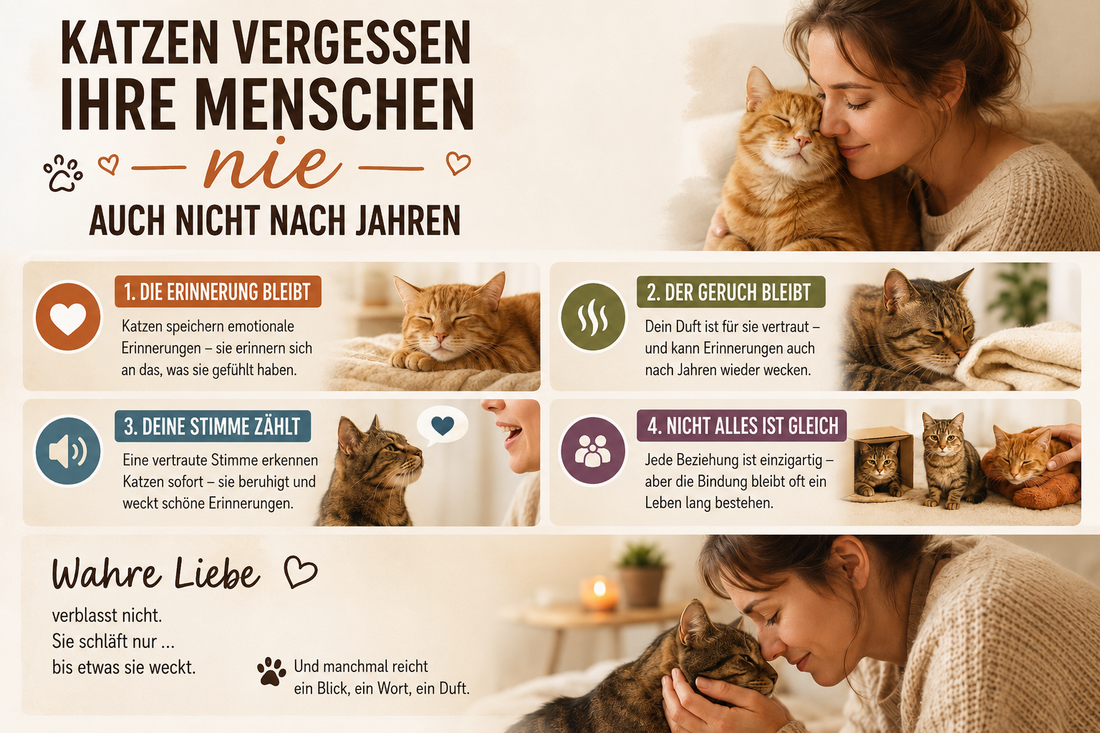 Katzen vergessen ihre Menschen nie – auch nicht nach Jahren