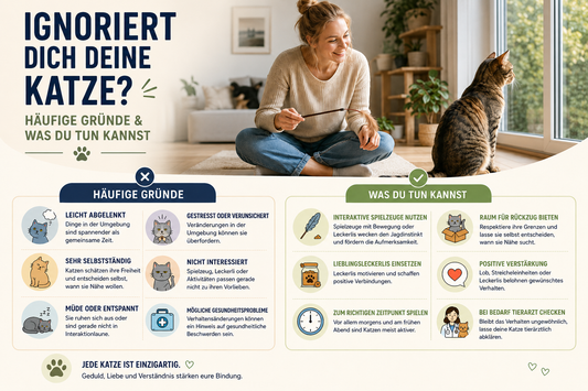 Ignoriert dich deine Katze? Das steckt wirklich dahinter