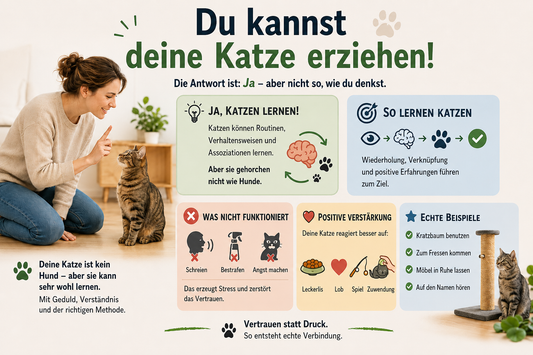 Kannst du deine Katze erziehen? Ja – aber anders, als du denkst