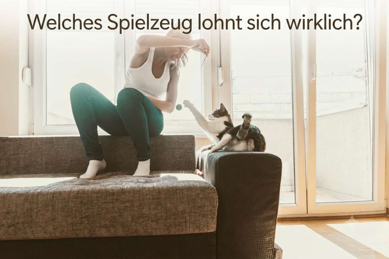 Welches Katzenspielzeug lohnt sich wirklich für Wohnungskatzen?